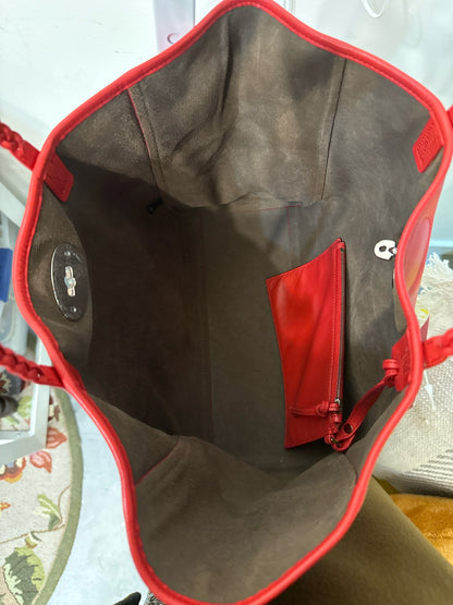 Mulberry Dorset Red Nappa Leather Tote