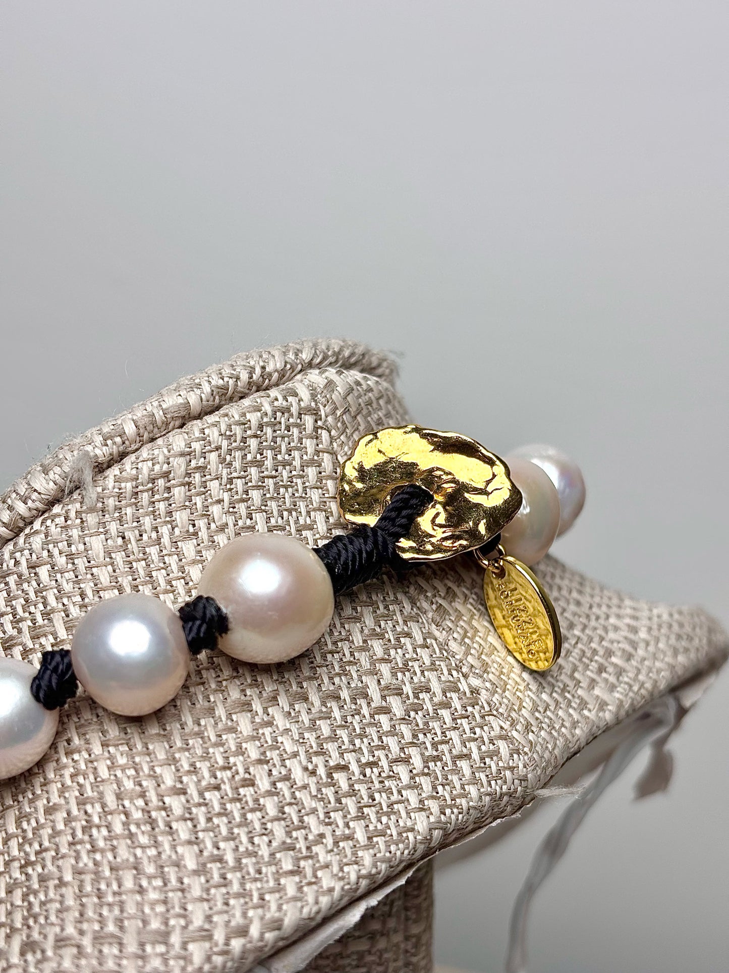 Lizzie Fortunato Freshwater Pearl Gold Plated Brass Necklace