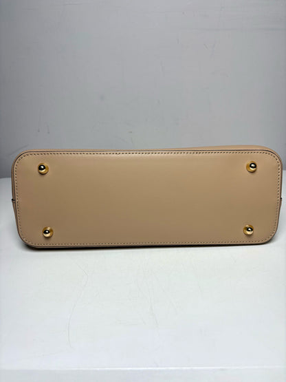 Women's LePARMENTIER Solid Leather Pre-Owned, Like-New Nude Medium Purse
