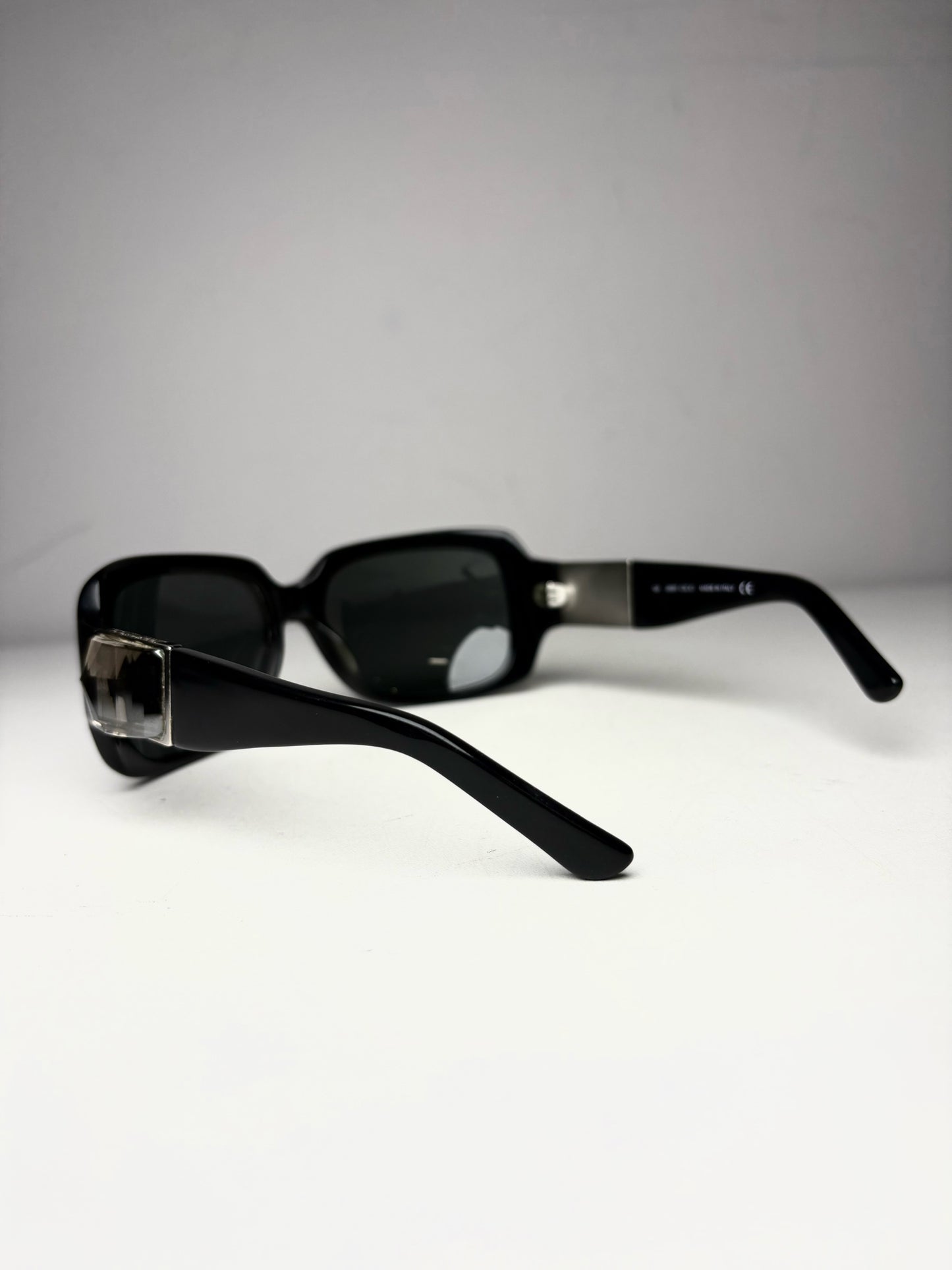 Jimmy Choo 0807 Rocks Pre-owned Black Acetate Rare Sunglasses