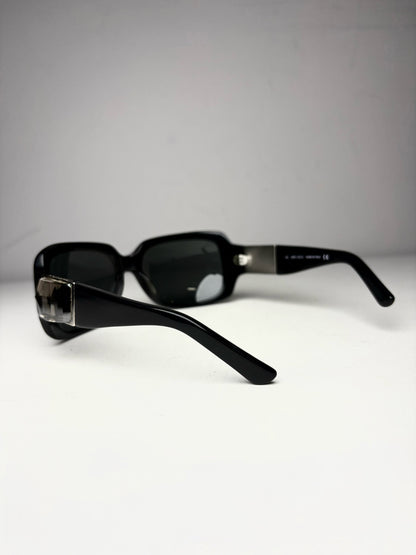 Jimmy Choo 0807 Rocks Pre-owned Black Acetate Rare Sunglasses