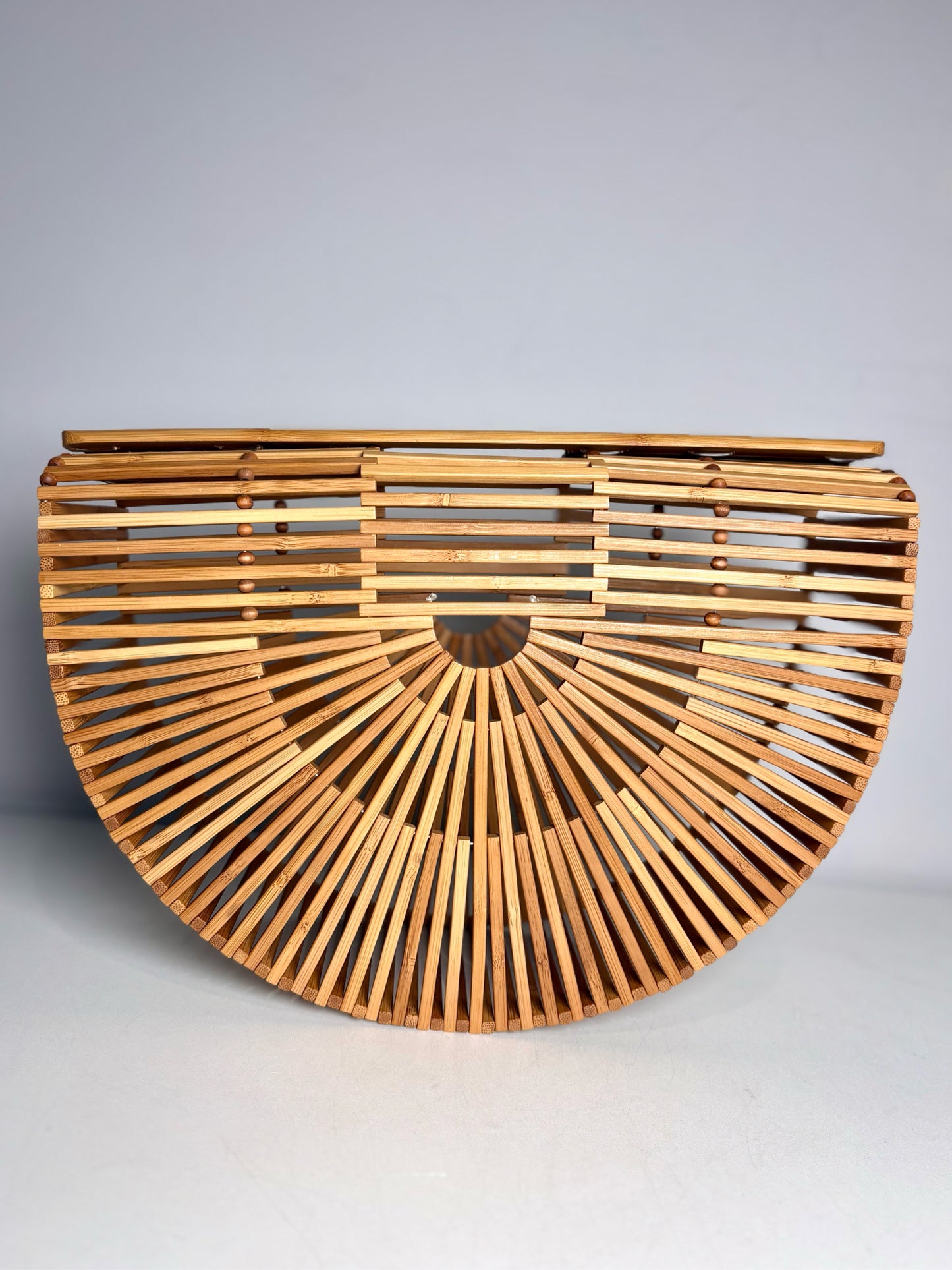 Women's Cult Gaia Woven Ark Large Bamboo Pre-owned Bag