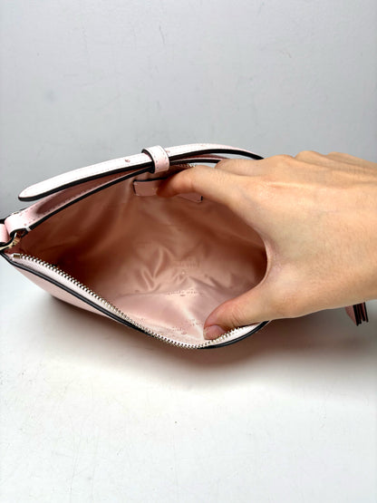 Women's Kate Spade Sadie Light Pink Saffiano Leather Pre-Owned Crossbody Purse