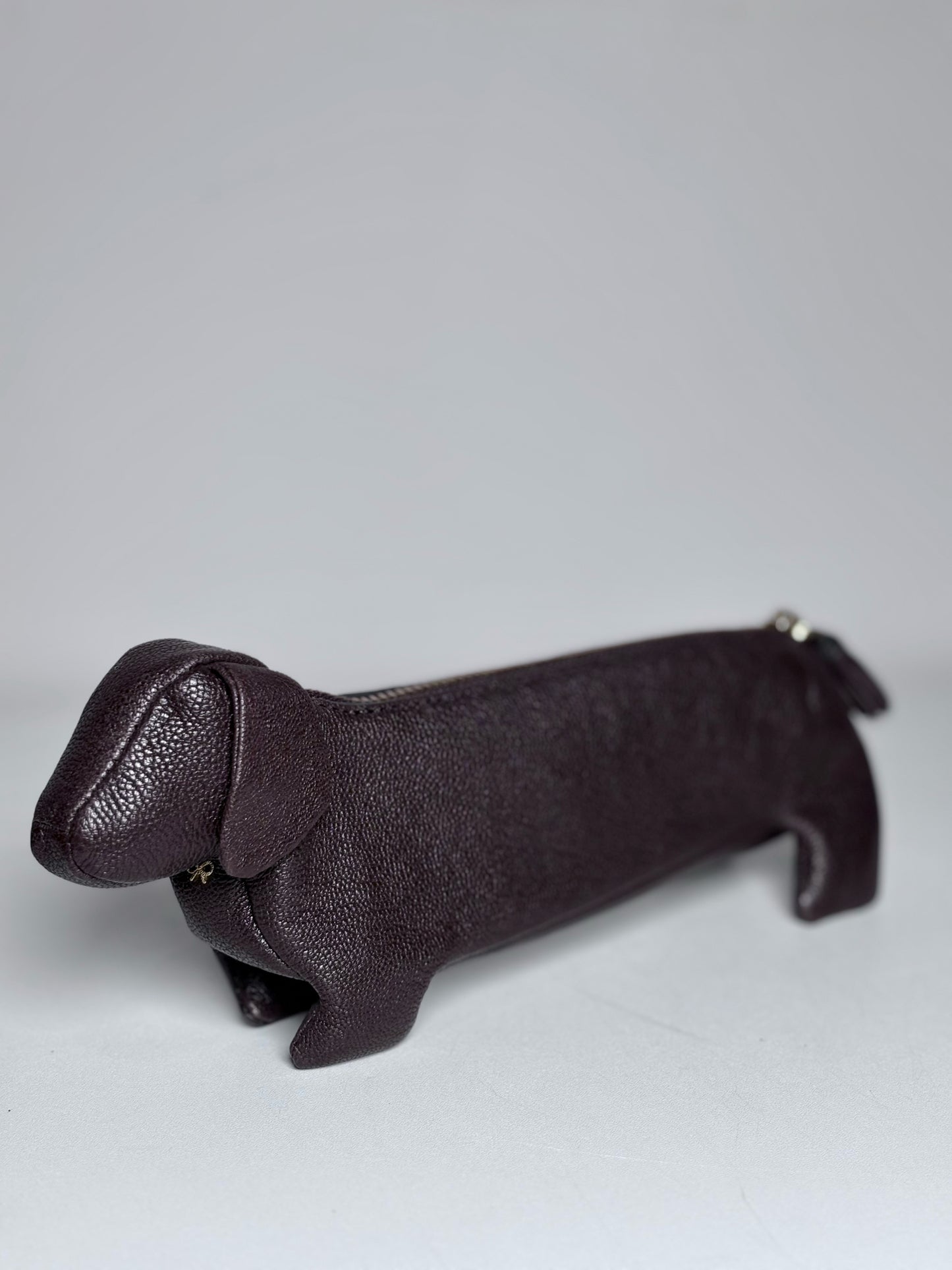 Anya Hindmarch London Dog Leather Pre-owned Brown Rare Purse
