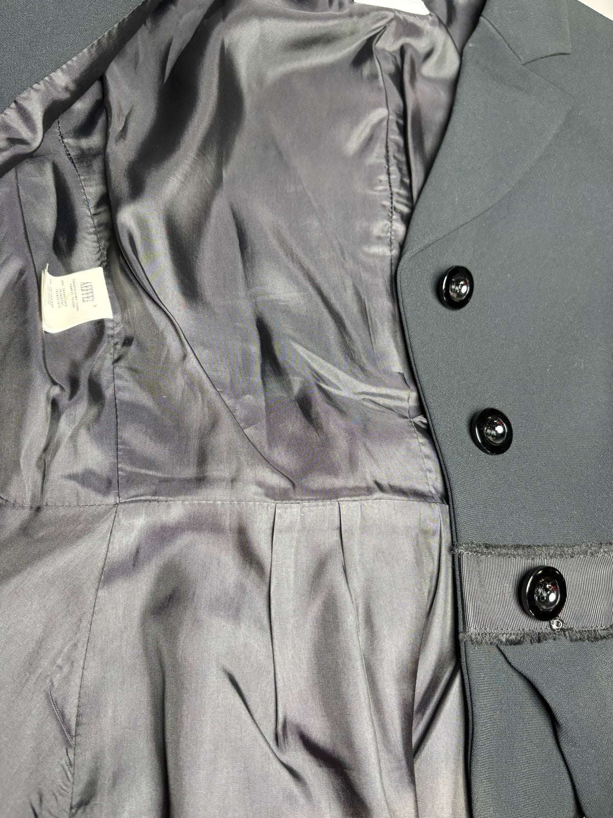 Women's Moschino Cheap + Chic Black Bow Vintage Y2K Pre-Owned Jacket