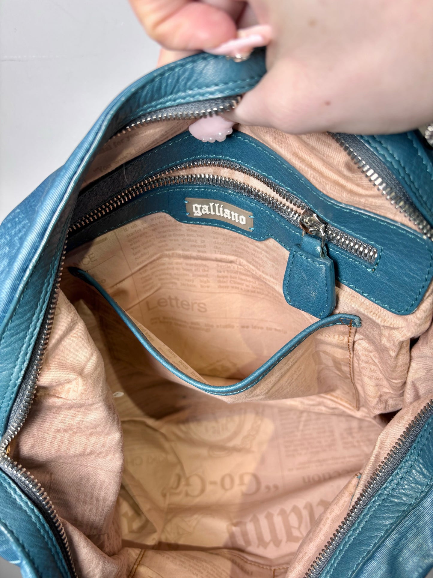 Polyester John Galliano Bag