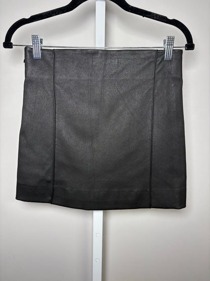 Women Size XS Frame Black Solid Skirt