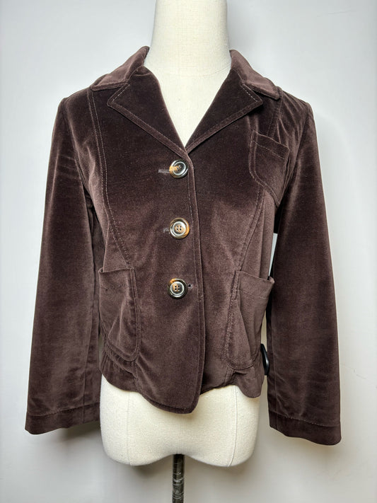 Piazza Sempione Brown Solid Blazer