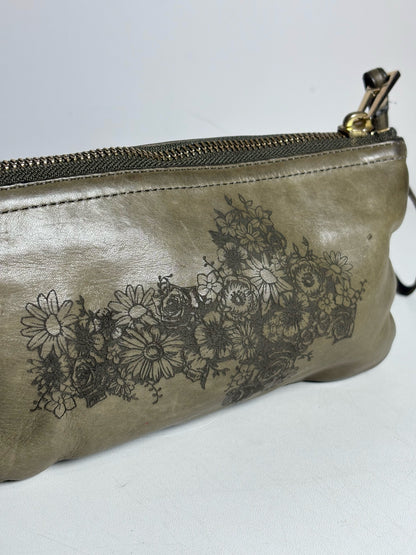 Zadig & Voltaire 100% Leather Pre-owned Charcoal Rock Clutch Purse