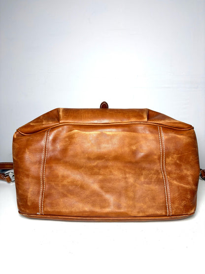 Mulholland Cognac Leather Men's Bag