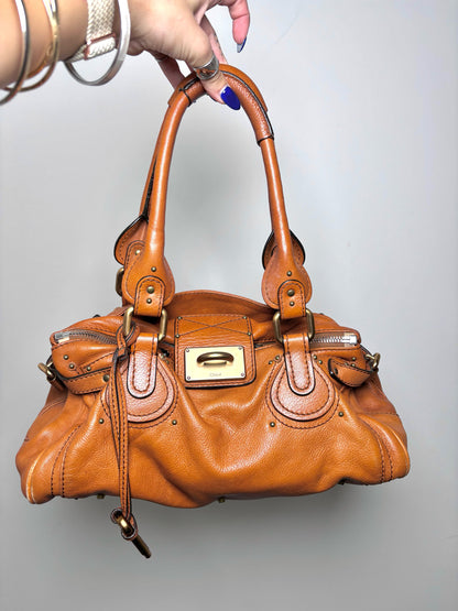 Chloe Solid Leather Pre-owned Brown Cowhide Medium Purse