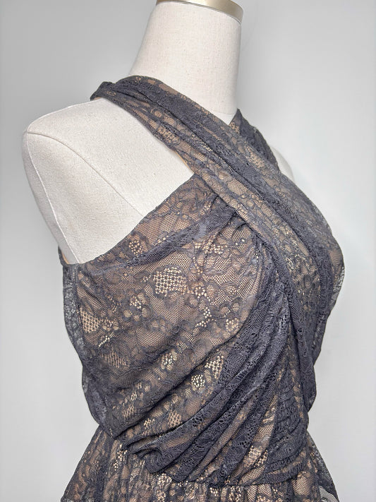 Women Size 2 Veronica Beard Black Lace NWT Kailani Top