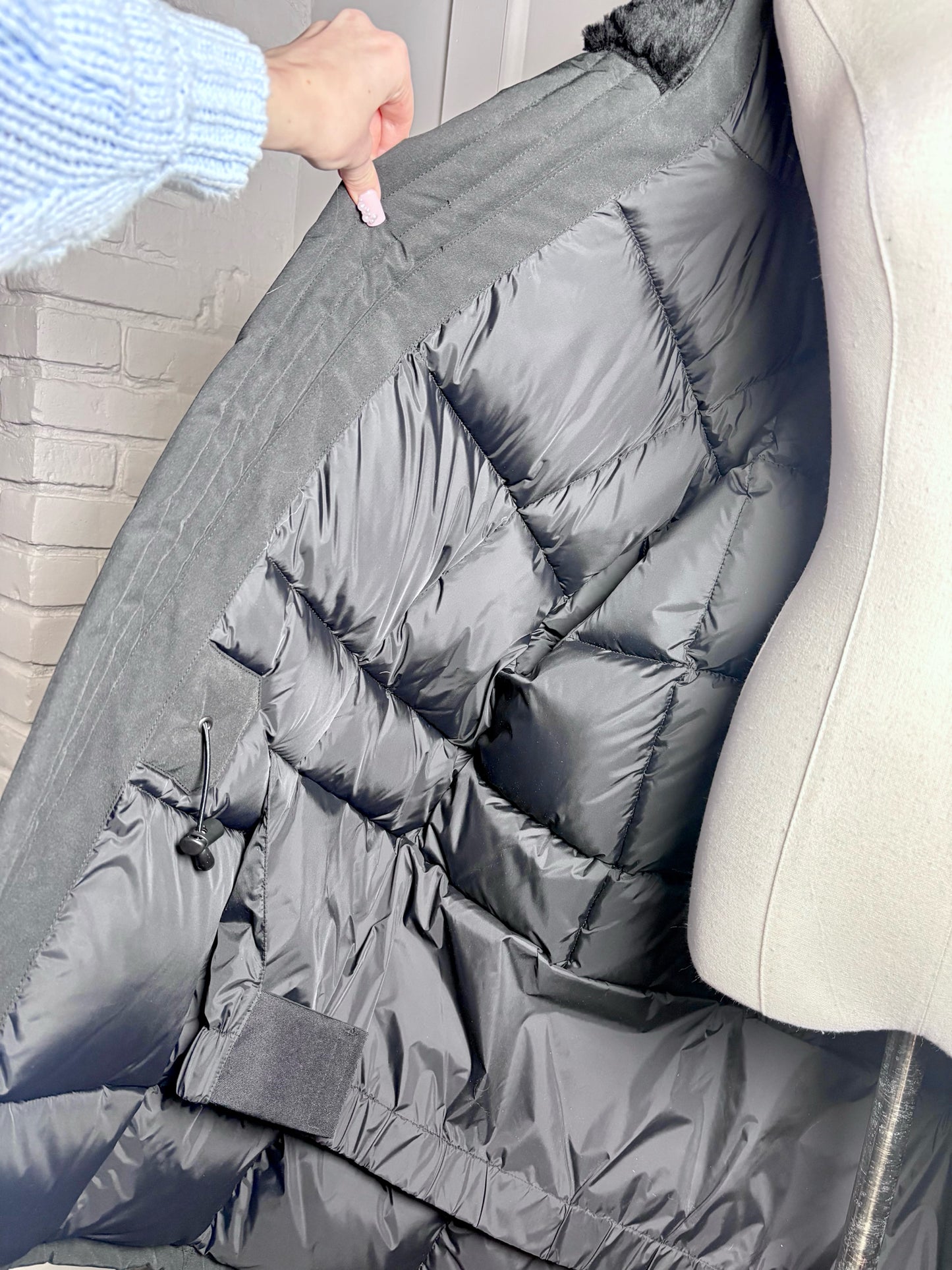 Canada Goose Black Polyester Blend Solid Men's M Jacket