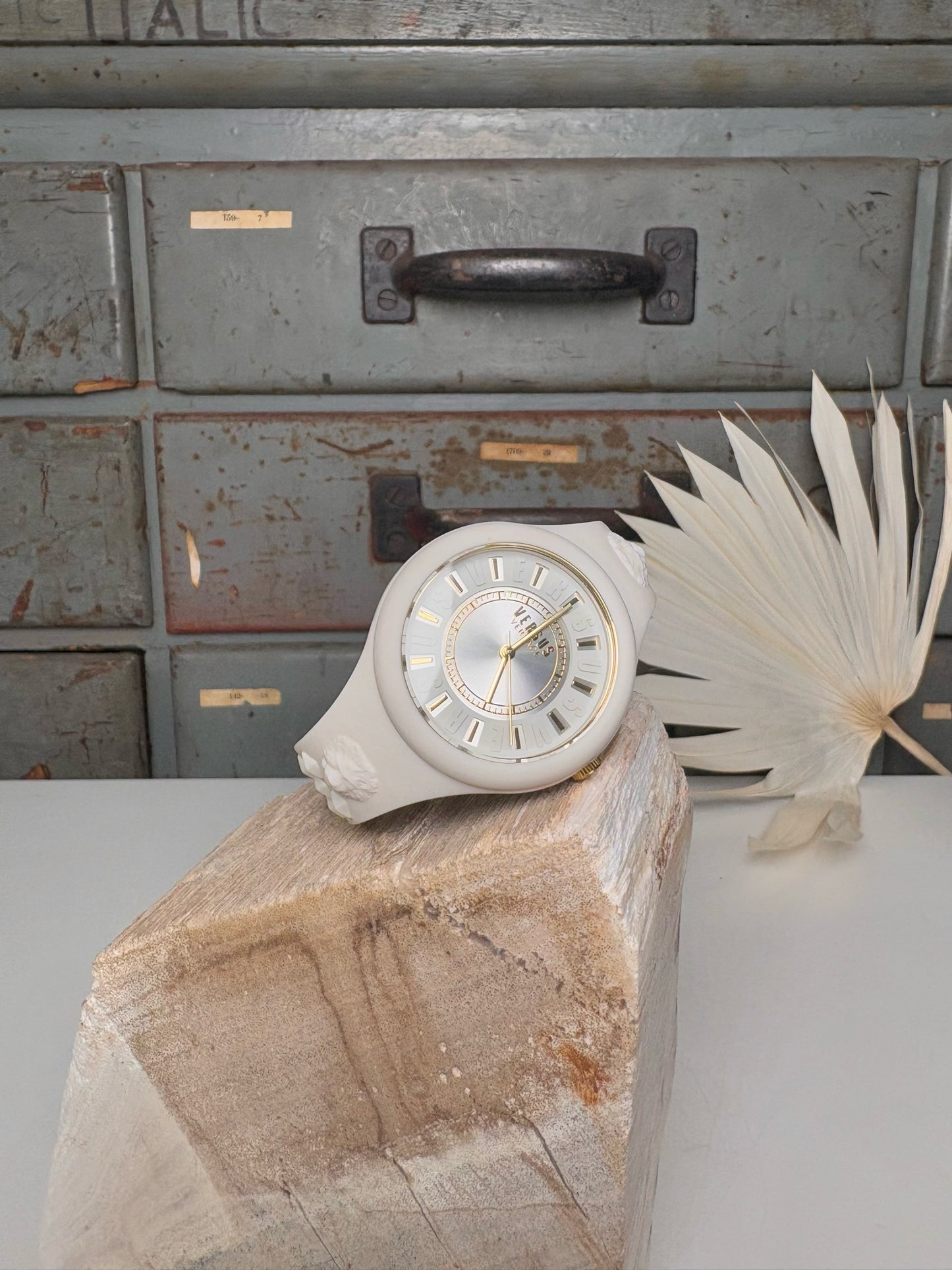 Versus Versace "Fire Island" Sterling Silver Watch