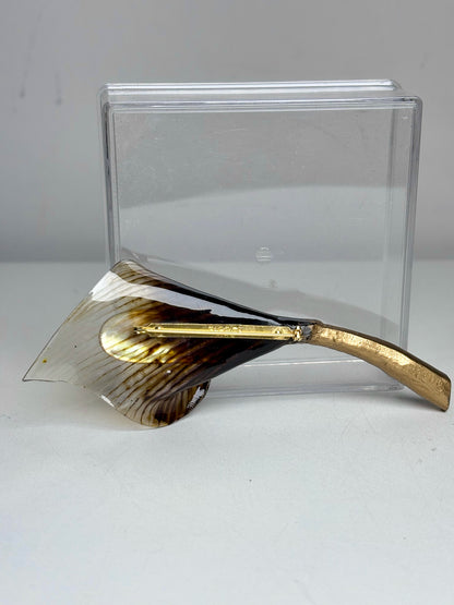 Women's Vintage Calla Lily Made in France  Pre-owned Pin