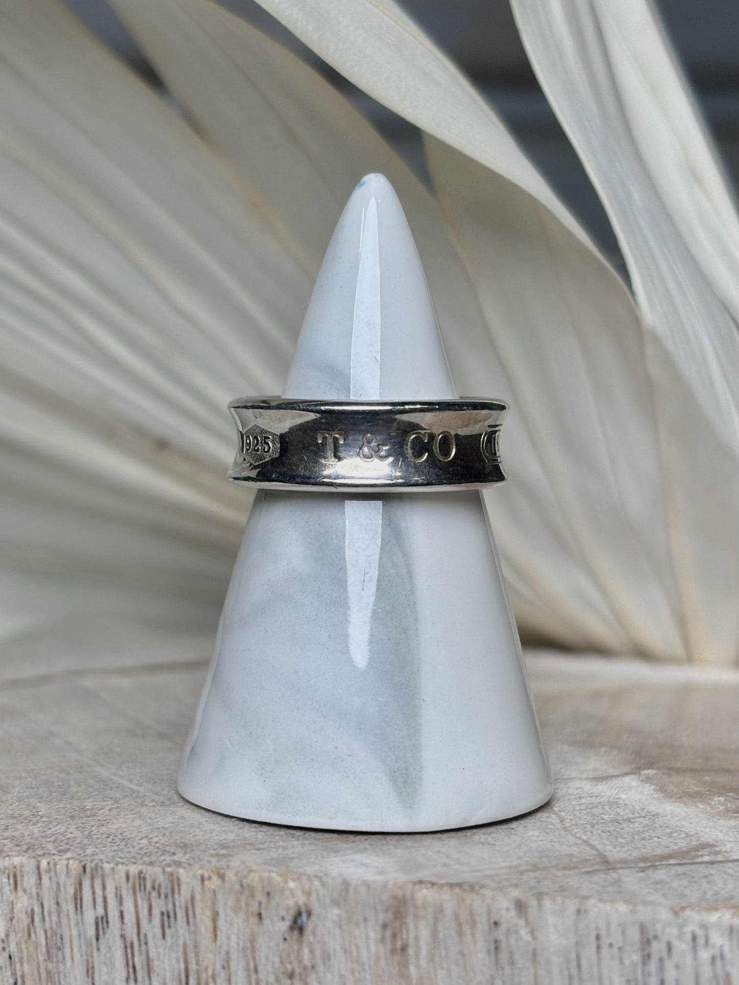 Tiffany & Co. Sterling Silver Size 6 Band 1997 Ring