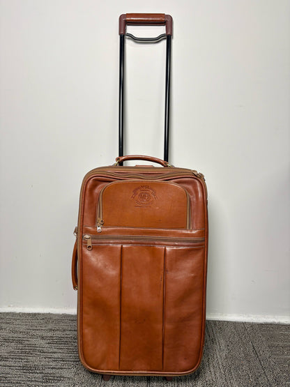 Men's Marley Hodgson Leather Cowhide Chestnut Brown No. 51 Suitcase