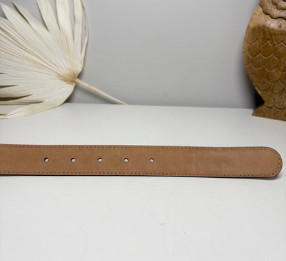 Gucci Leather M Burgundy Ombre Gucci Gold Buckle Belt