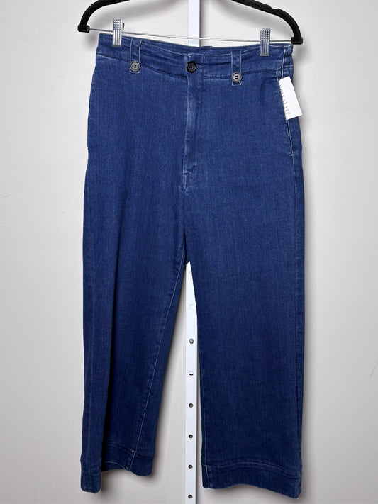 Women Size 28 (6) Mother Blue Ankle Pre-Owned Jeans
