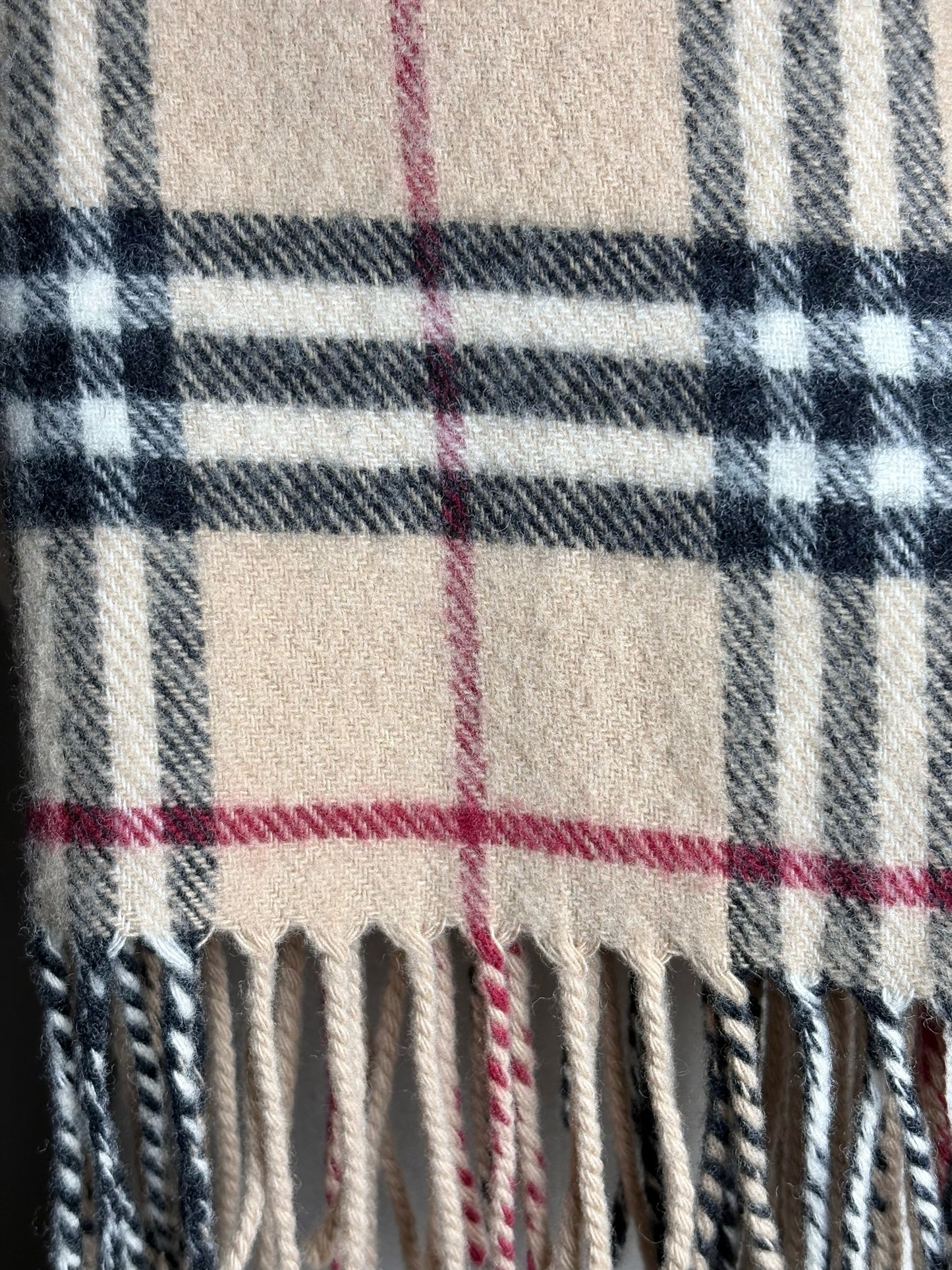 Burberry Nova Check Women's Pre-owned Brown Scarf