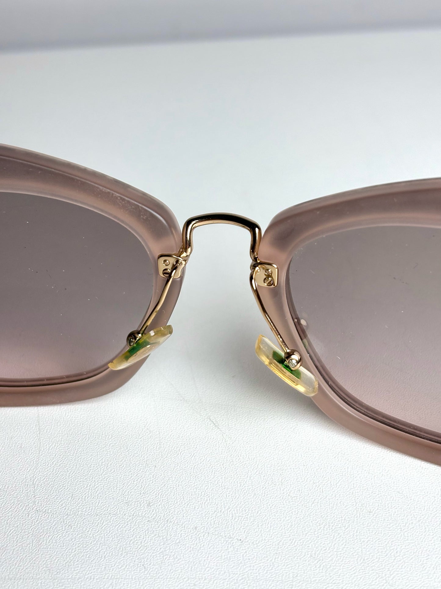 Miu Miu "Crystal Glam" Crystal Embellishments Pre-owned Sunglasses
