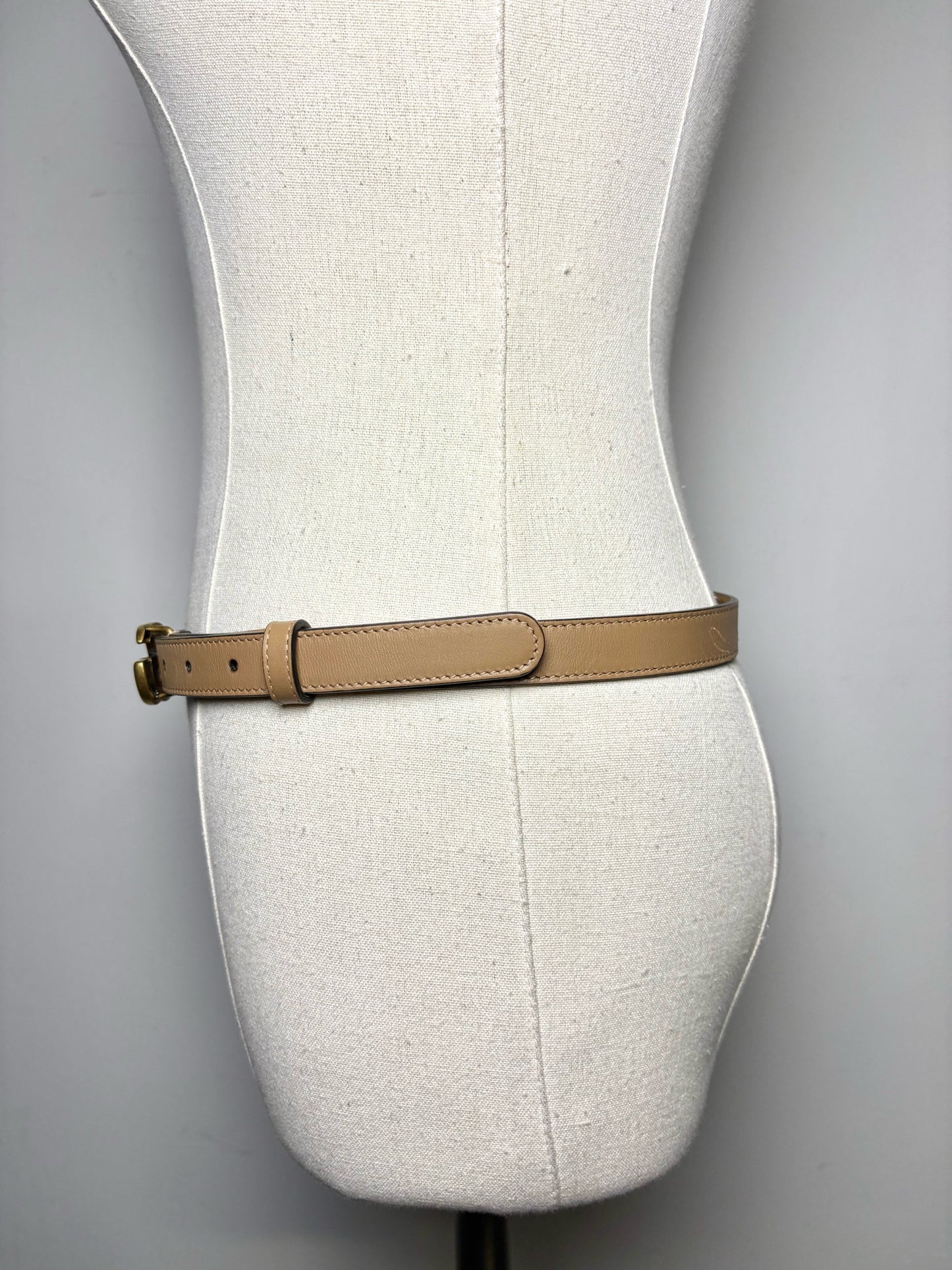 Gucci Leather 105/42 Pre-owned Taupe Belt