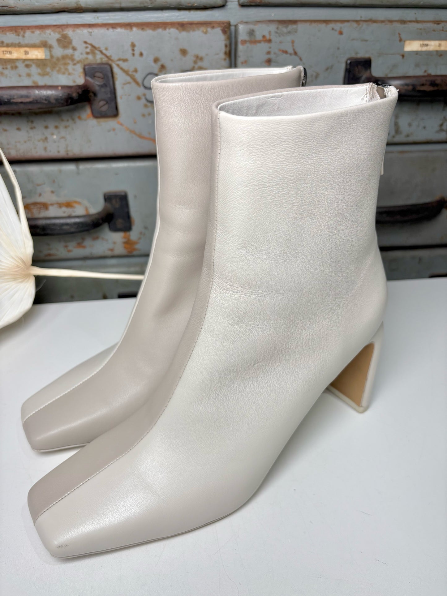 W Shoe Size 39 (8.5 US) Jonathan Simkhai Colorblock Kelsey Ankle Boots