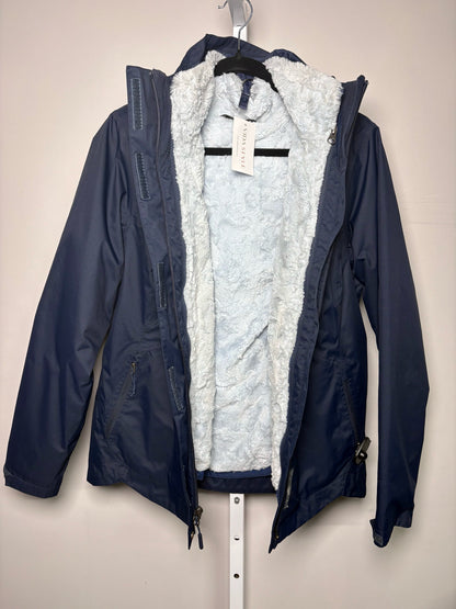 Women Size S The North Face Navy Solid Nylon, Polyester Jacket