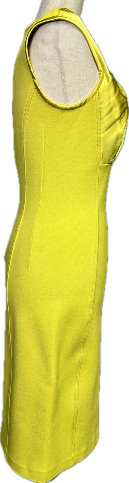 St. John Yellow Dress Sheath