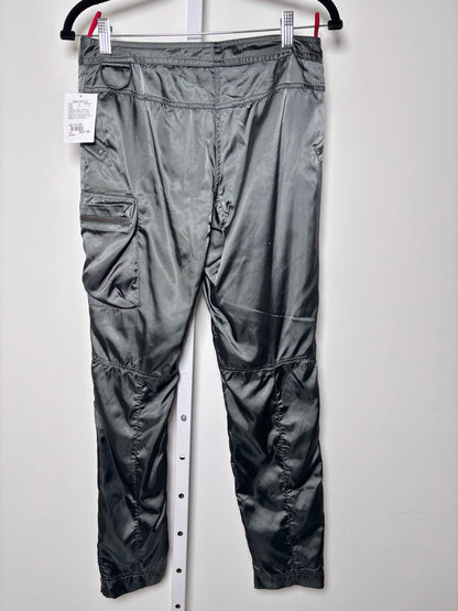 Women Size 42 ( 6 US) Prada Charcoal Parachute Cargo Y2K Pants
