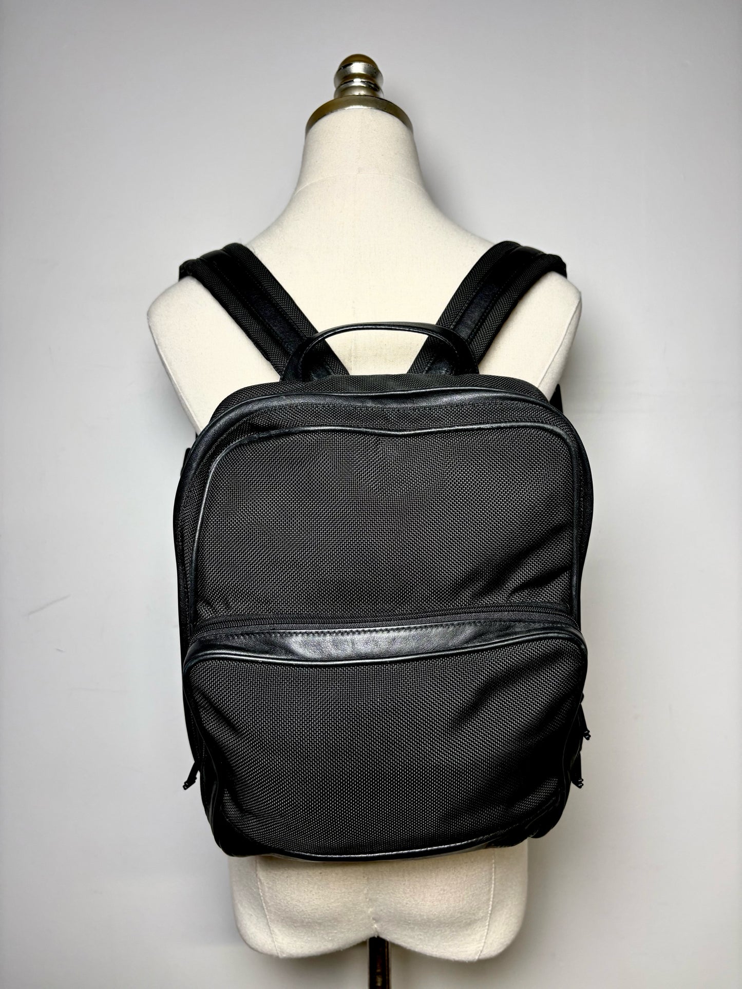 Tumi Black Ballistic Nylon Men's Backpack
