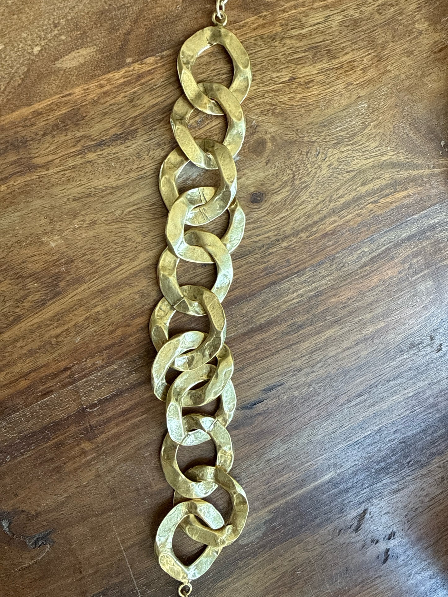 Cult Gaia Dulce Choker Necklace Gold Statement Collar | Pre-owned Excellent Condition