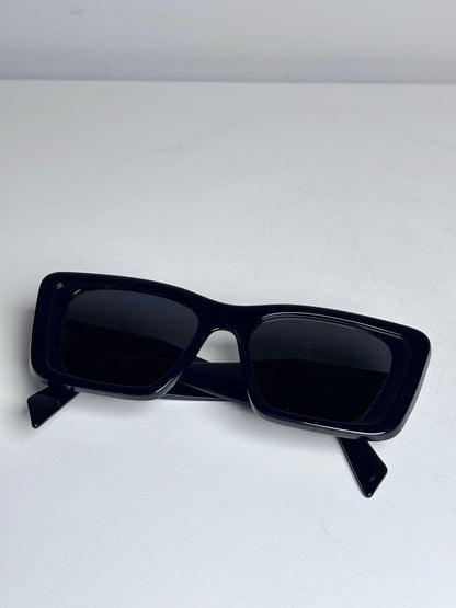 Acetate Prada Pre-owned Black Sunglasses