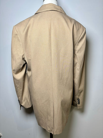 Women Size M Everlane Khaki Sail Boats Cotton NWT Blazer
