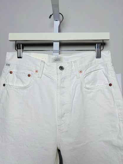 Women Size 27 Citizens of Humanity Off White Denim Pants