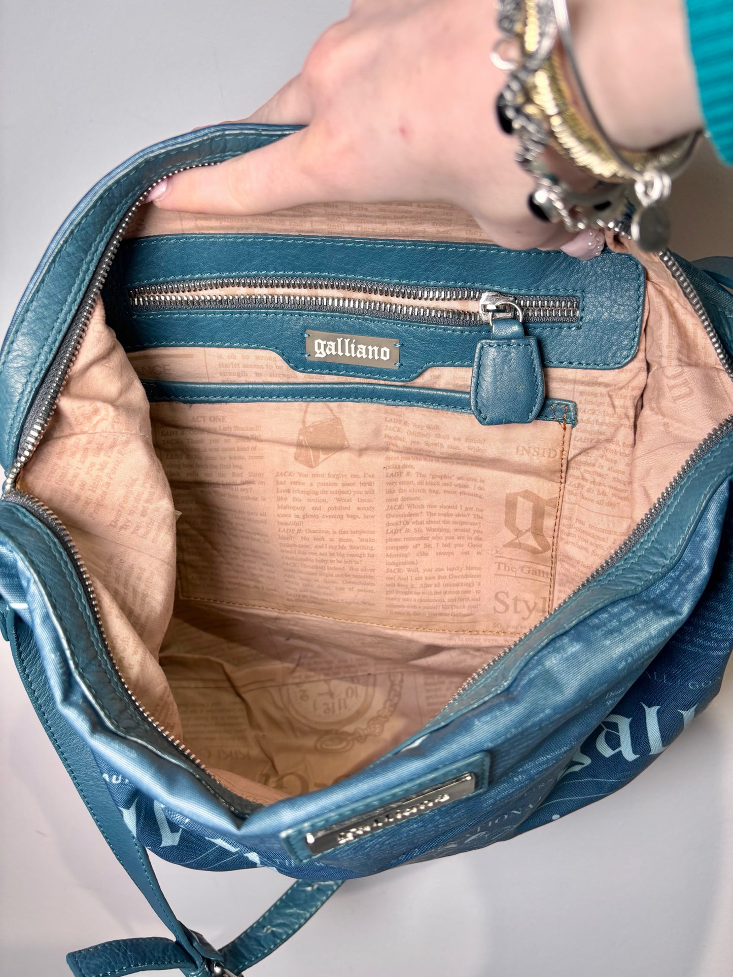 Polyester John Galliano Bag