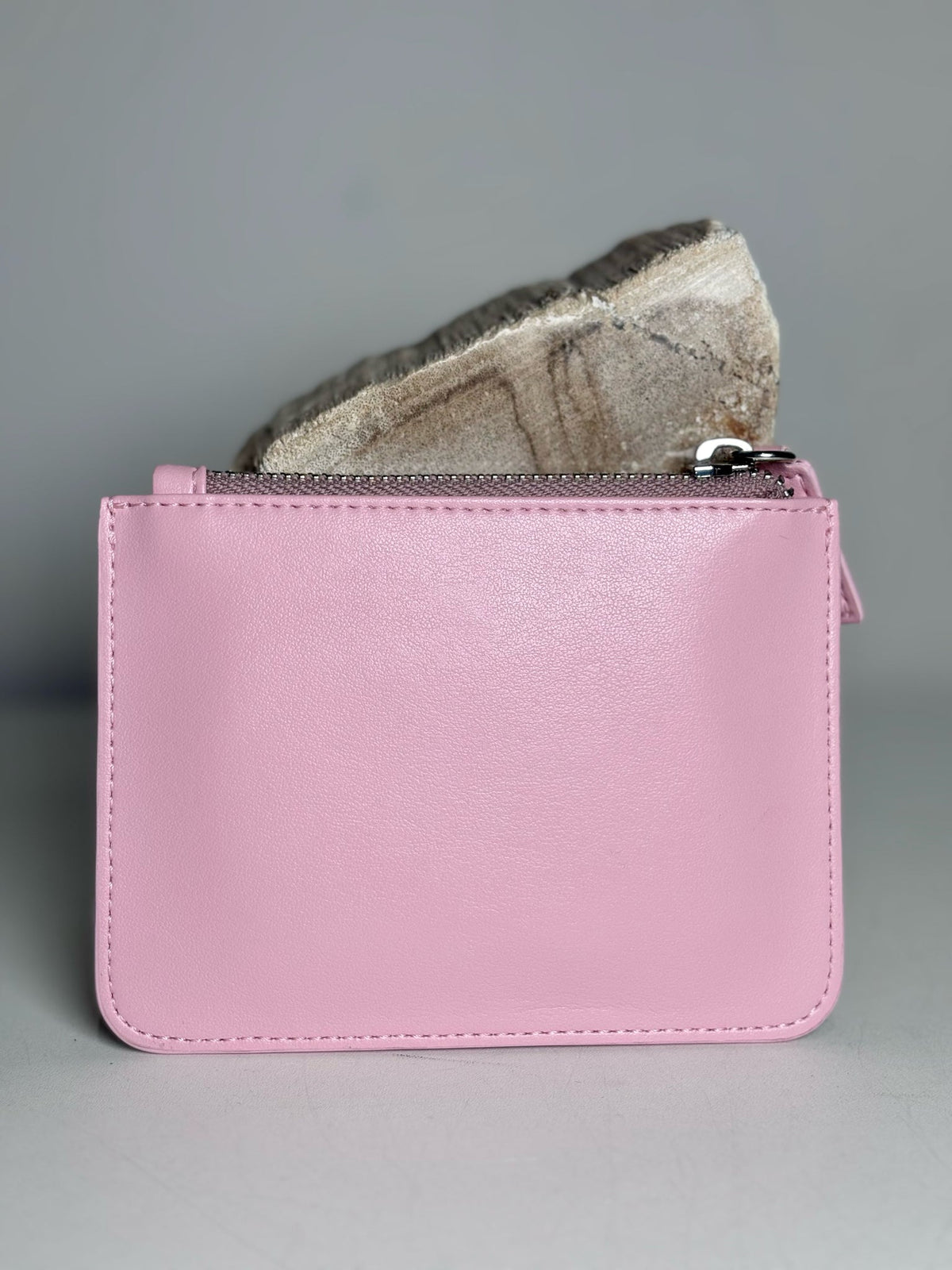 Fiorucci 90% Apple Leather Angels Pink Mini Wallet Pre-Owned