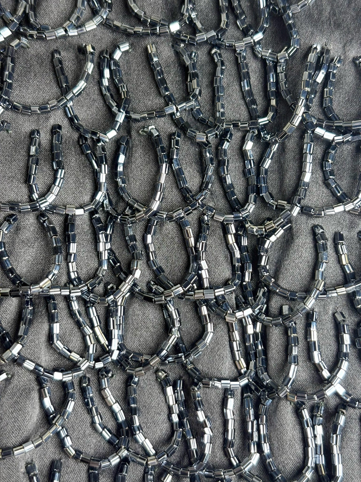 Giorgio Armani Beaded Vintage Glass Beads, Silk, Evening Bag
