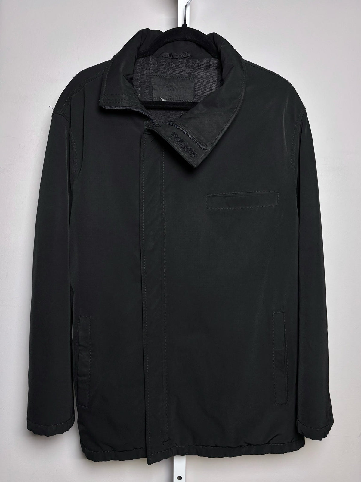 Black Prada Black Blouson Men's Size M Pre-owned Jacket