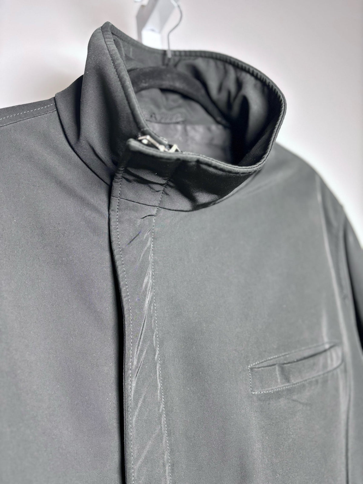 Black Prada Black Blouson Men's Size M Pre-owned Jacket