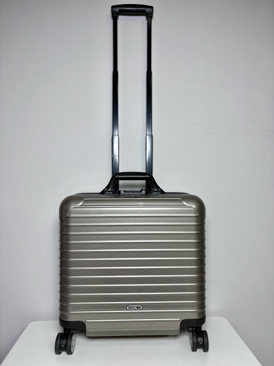 Rimowa Salsa 15" Taupe Sleeve Collection Suitcase Pre-owned