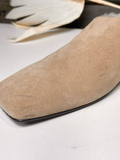 Black W Shoe Size 39.5 Proenza Schouler Tan Suede Slip-ons