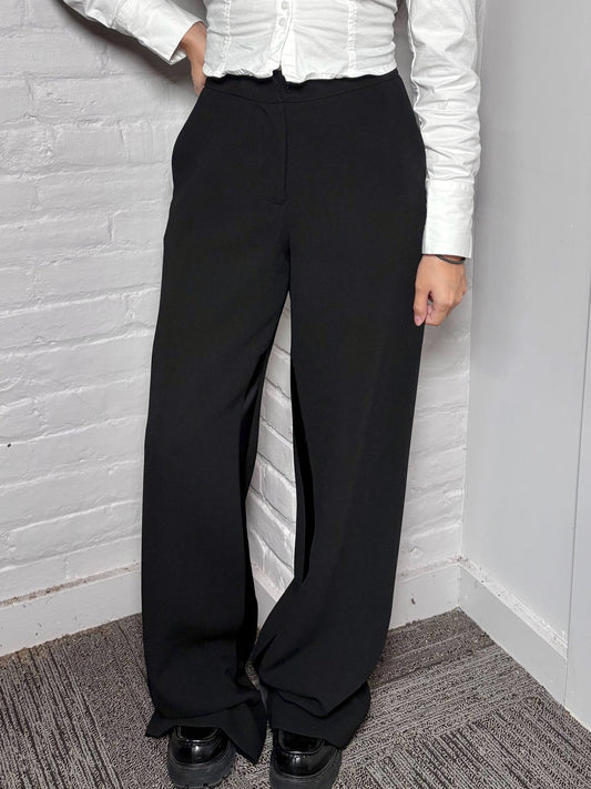 2 Women Size 2 Prabal Gurung Black Tuxedo | Pre-owned Trousers