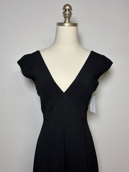 2 (S) Women Size 2 (S) Derek Lam Black Wide Leg Romper