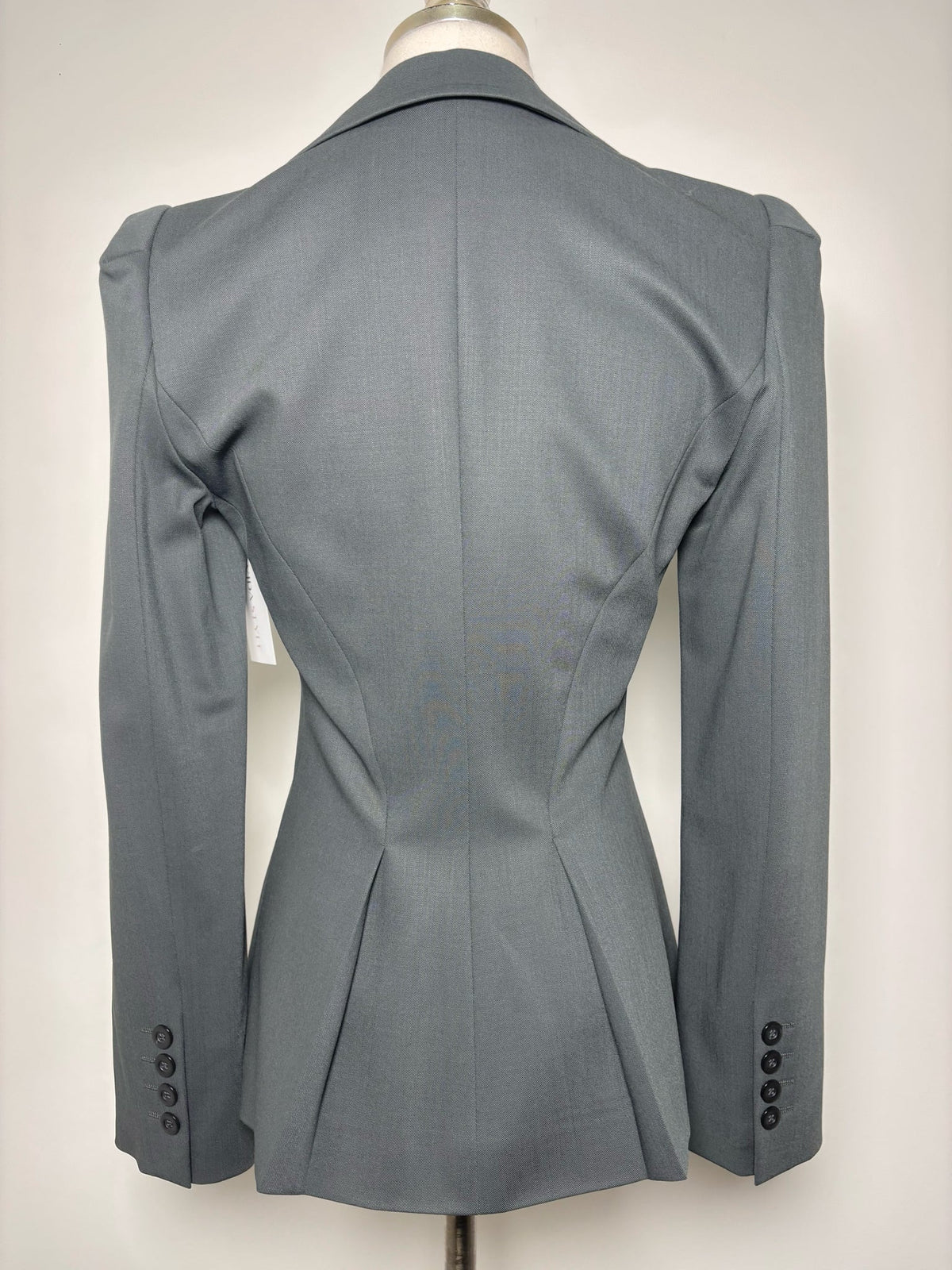 40 Women Size 40 Emporio Armani Green Solid Blazer