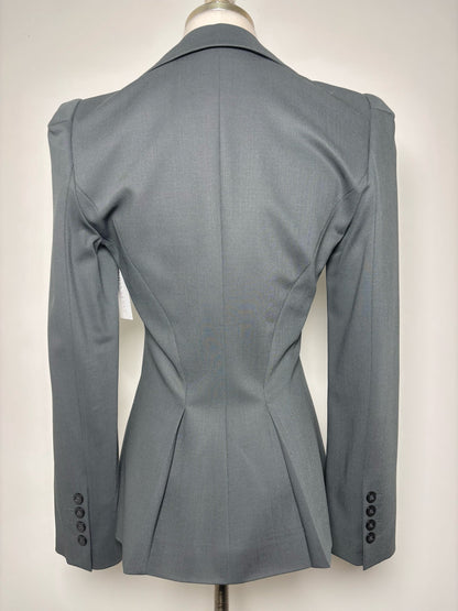 40 Women Size 40 Emporio Armani Green Solid Blazer