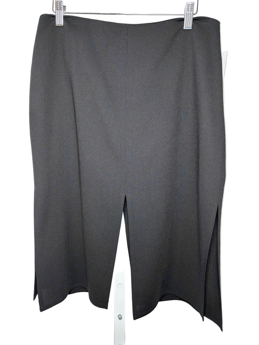 L Women Size L Valentino Black Skirt