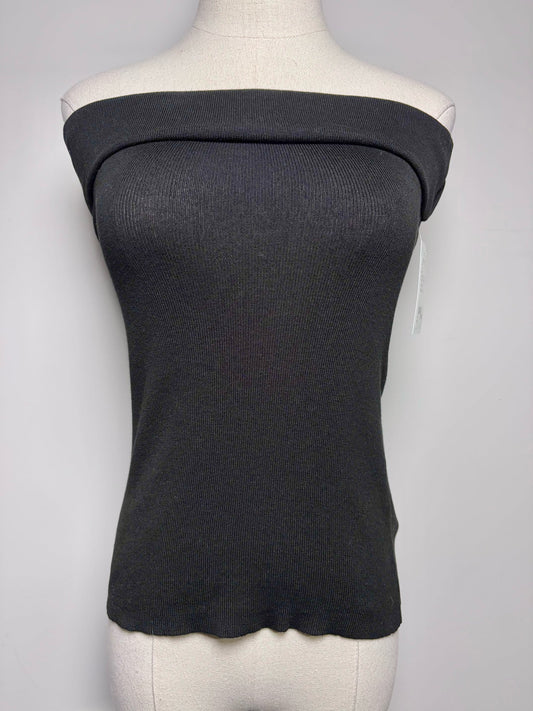 S Women Size S St. Agni Black Strapless Knit Top