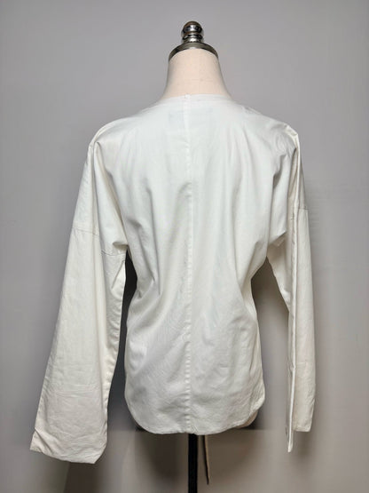 XS/S Women Size XS/S Comme des Garçons White Pure Cotton Pre-Owned Collector's Shirt