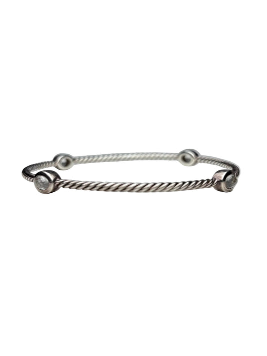 David Yurman Bangle with four quartz stones.